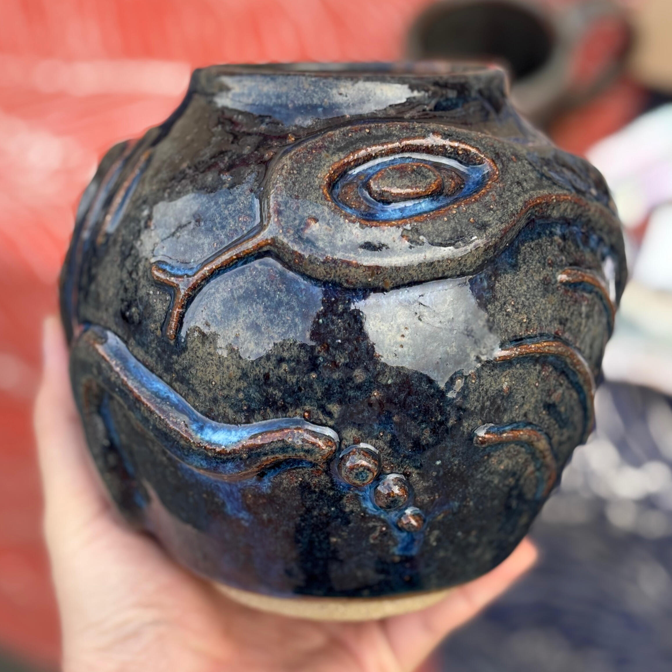 snake vase | stoneware | oct 2025