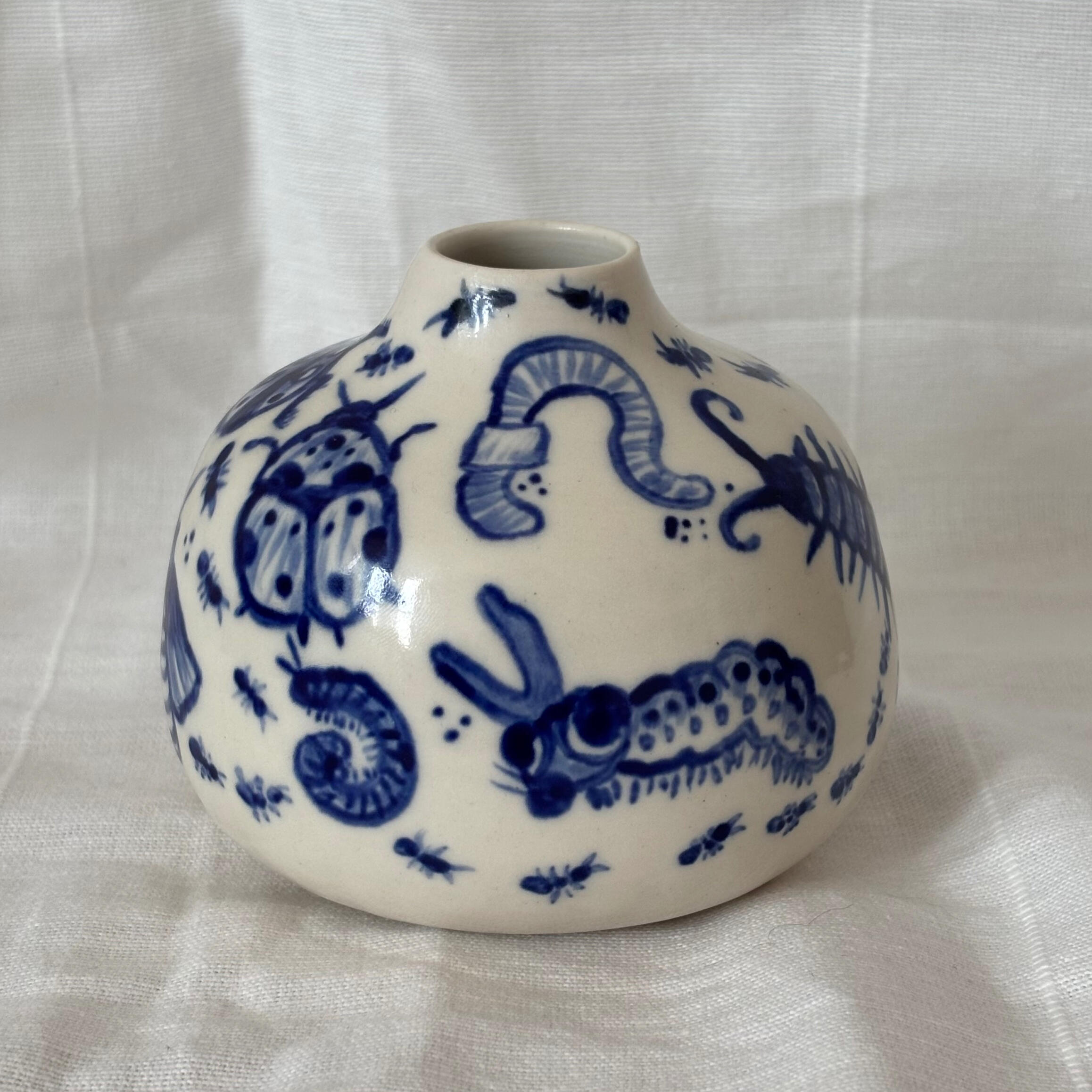bug vase | porcelain | june 2025